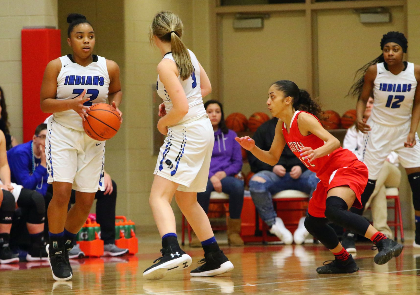 Gallery: Girls Basketball Sectional Finals - E.C. Central vs. Lake Central